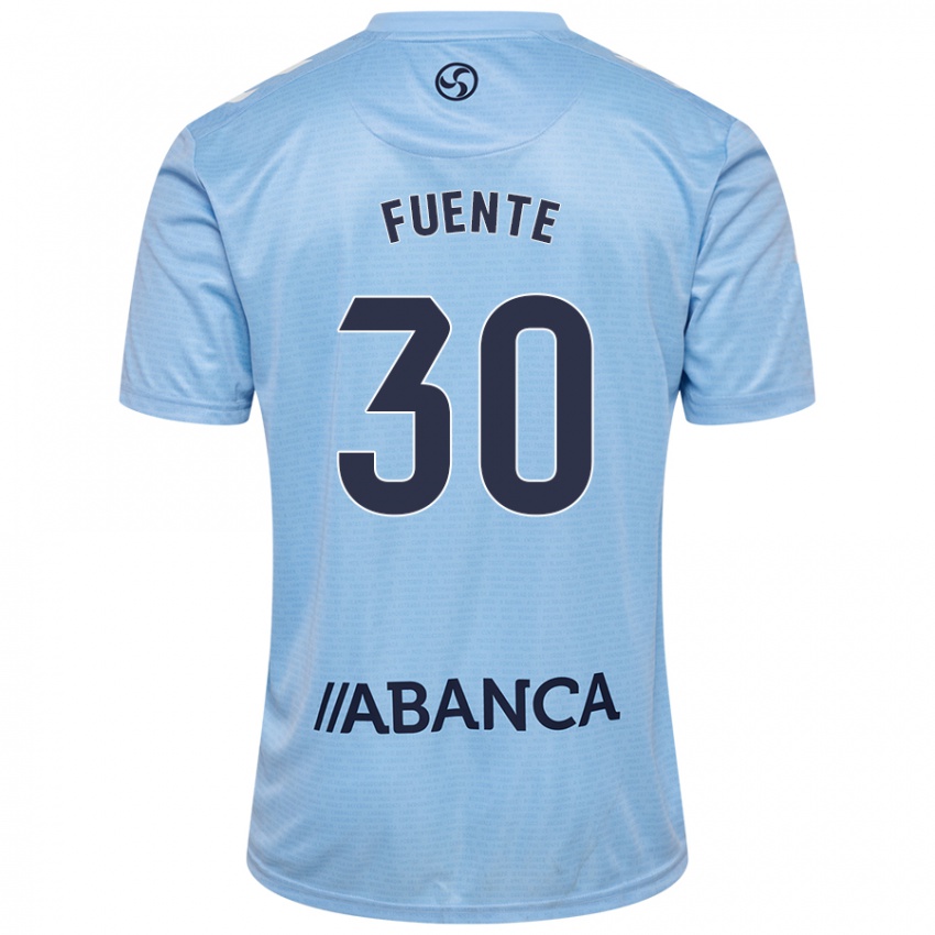 Homem Camisola Mario Fuente #30 Celeiro Azul Principal 2024/25 Camisa