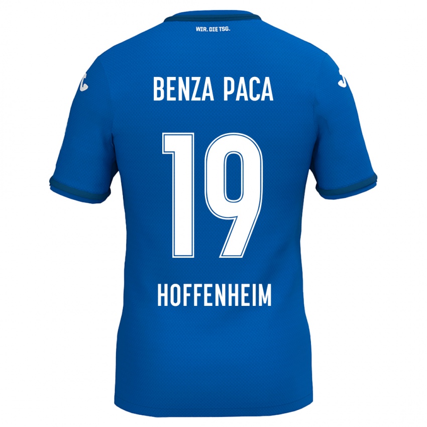 Homem Camisola Lynes Benza Paca #19 Azul Real Principal 2024/25 Camisa