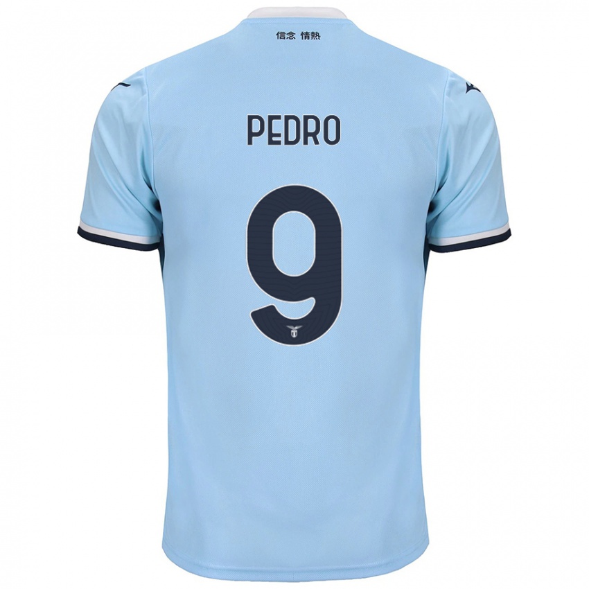 Homem Camisola Pedro #9 Azul Principal 2024/25 Camisa