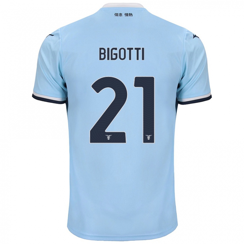 Homem Camisola Massimo Bigotti #21 Azul Principal 2024/25 Camisa