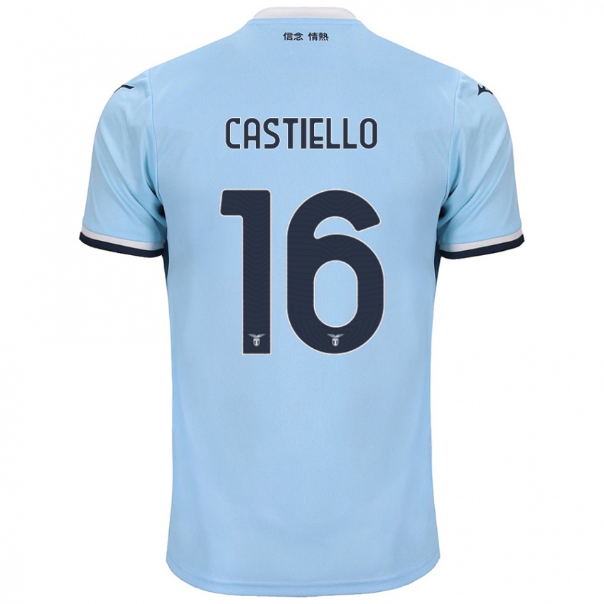 Homem Camisola Antonietta Castiello #16 Azul Principal 2024/25 Camisa