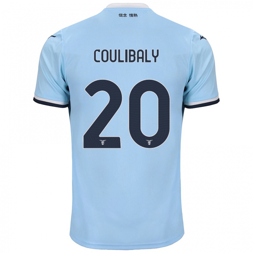 Homem Camisola Larsson Coulibaly #20 Azul Principal 2024/25 Camisa