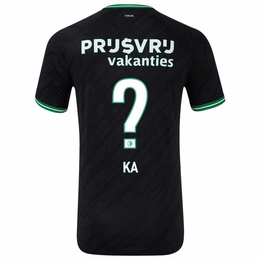 Homem Camisola Ismail Ka #0 Verde Preto Alternativa 2024/25 Camisa