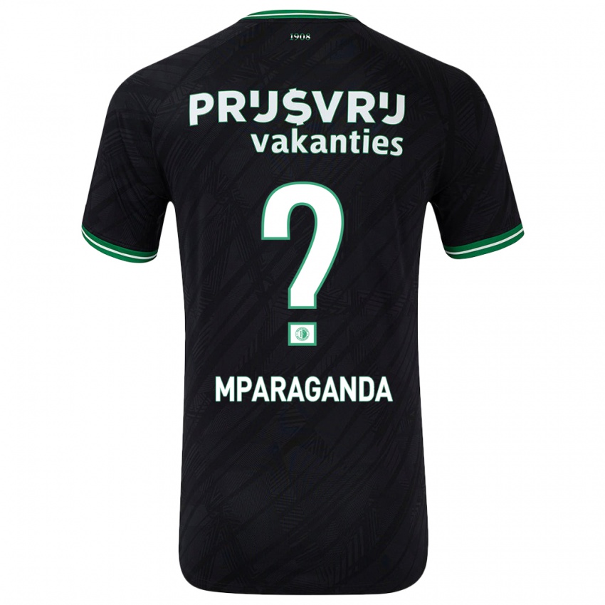 Homem Camisola Matthew Mparaganda #0 Verde Preto Alternativa 2024/25 Camisa