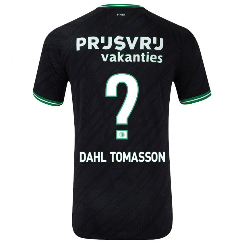 Homem Camisola Luca Dahl Tomasson #0 Verde Preto Alternativa 2024/25 Camisa