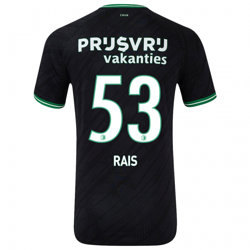 Homem Camisola Amir Rais #53 Verde Preto Alternativa 2024/25 Camisa