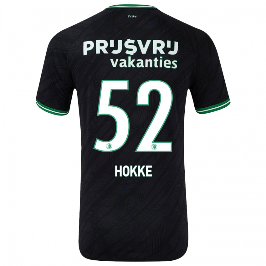 Homem Camisola Milan Hokke #52 Verde Preto Alternativa 2024/25 Camisa