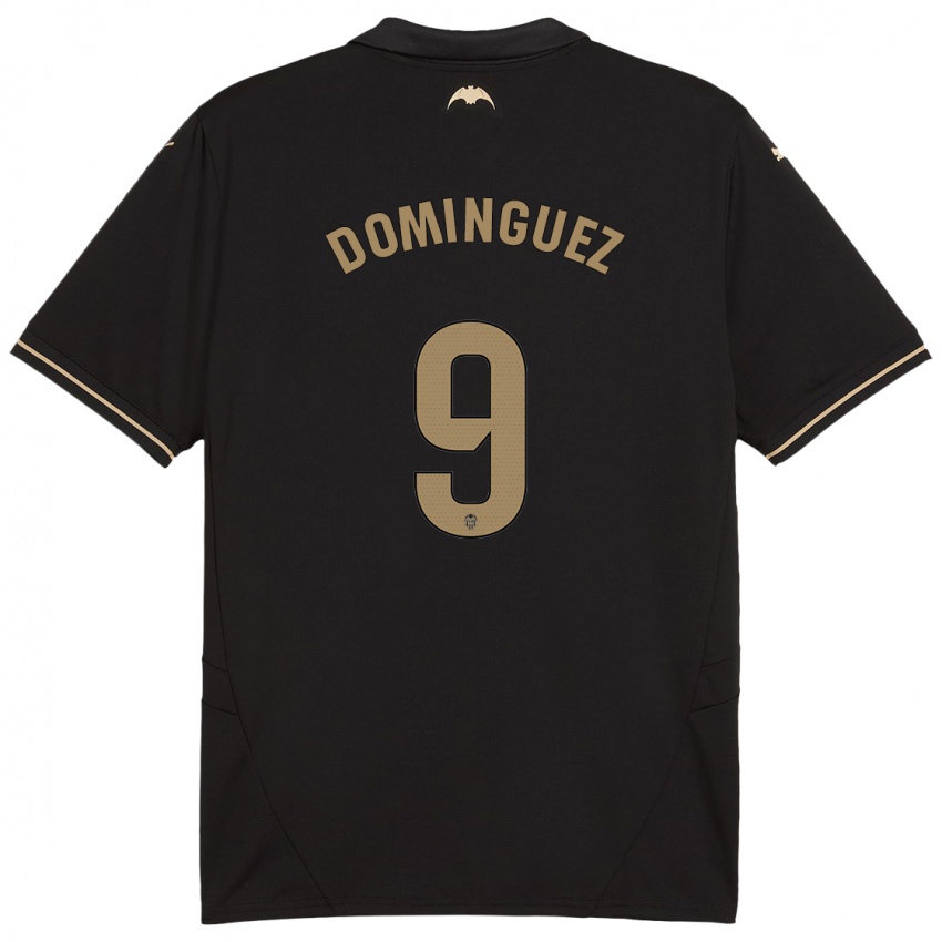 Homem Camisola Mario Dominguez #9 Preto Alternativa 2024/25 Camisa