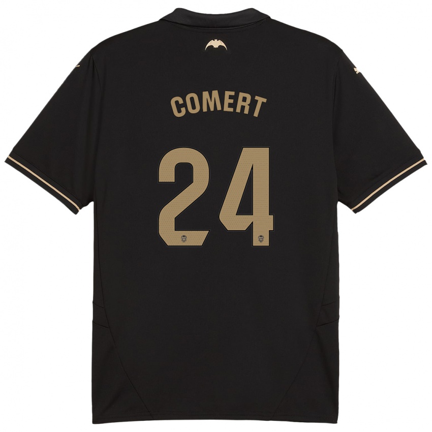 Homem Camisola Eray Comert #24 Preto Alternativa 2024/25 Camisa