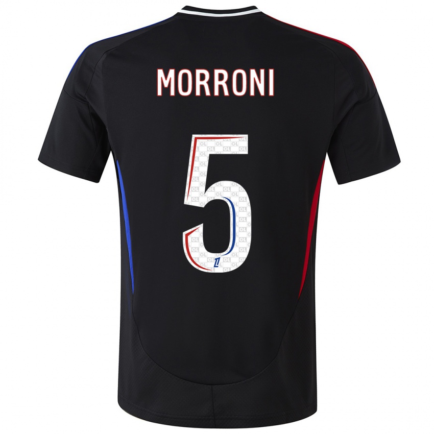 Homem Camisola Perle Morroni #5 Preto Alternativa 2024/25 Camisa