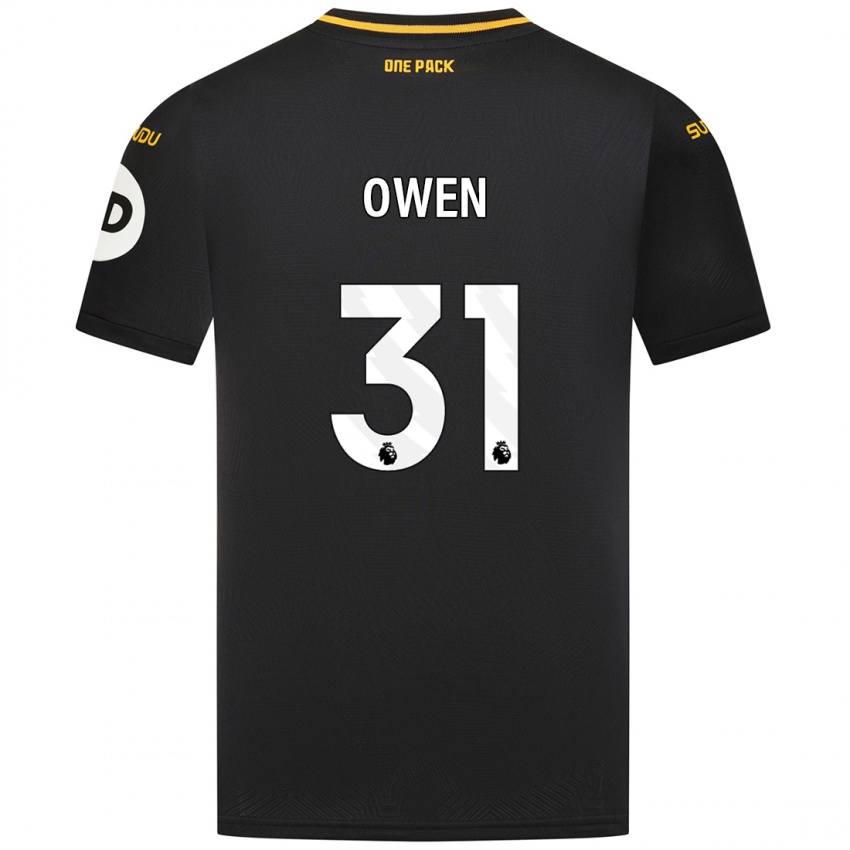 Homem Camisola Skye Owen #31 Preto Alternativa 2024/25 Camisa