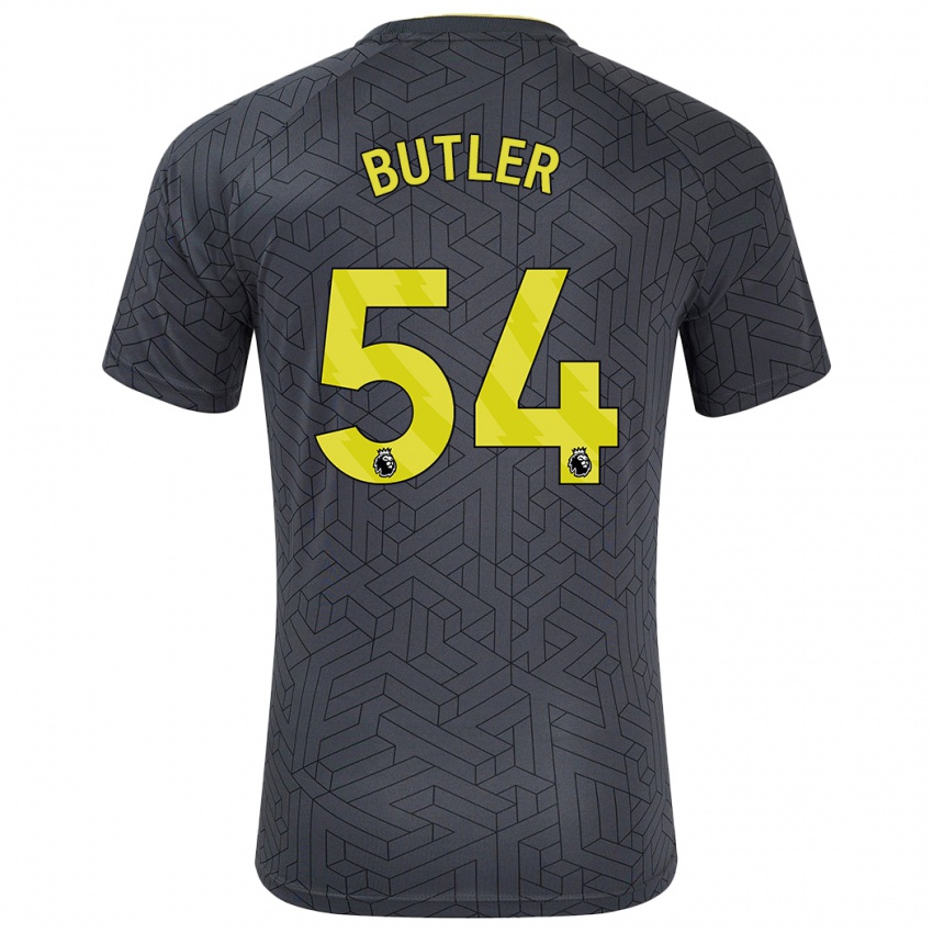 Homem Camisola Jack Butler #54 Amarelo Preto Alternativa 2024/25 Camisa