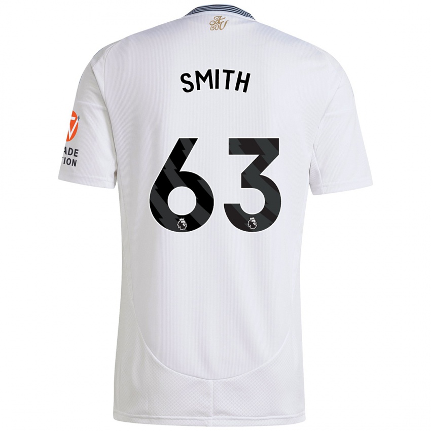 Homem Camisola Kerr Smith #63 Branco Alternativa 2024/25 Camisa