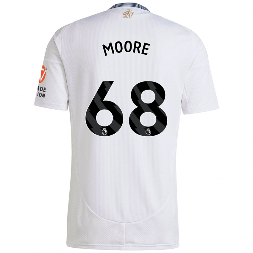 Homem Camisola Kobei Moore #68 Branco Alternativa 2024/25 Camisa