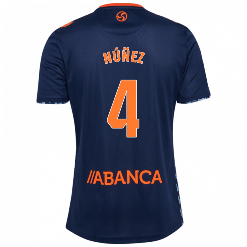 Homem Camisola Unai Nunez #4 Azul Marinho Alternativa 2024/25 Camisa