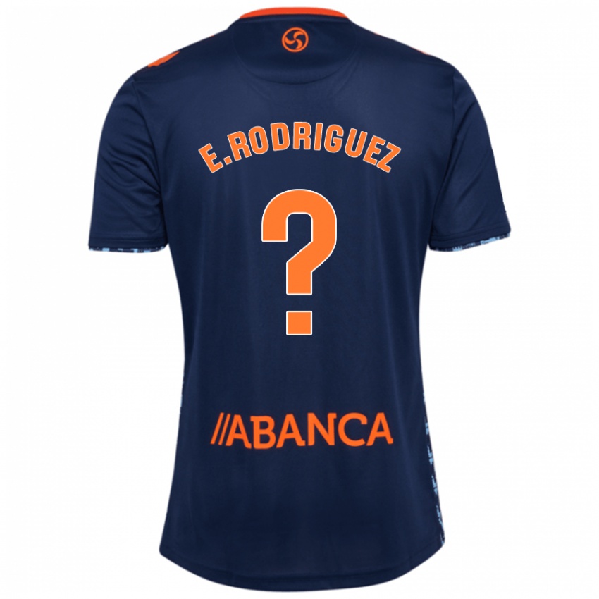 Homem Camisola Miguel Rodríguez #0 Azul Marinho Alternativa 2024/25 Camisa