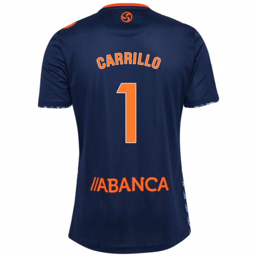 Homem Camisola Coke Carrillo #1 Azul Marinho Alternativa 2024/25 Camisa