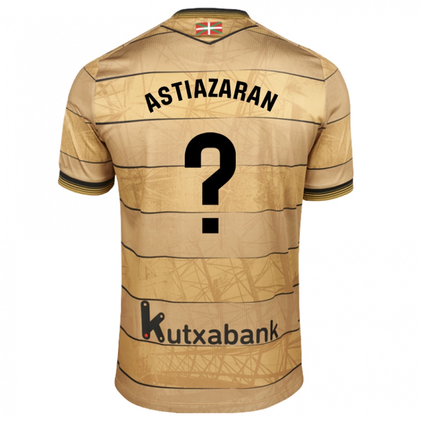 Homem Camisola Lander Astiazaran #0 Castanho Alternativa 2024/25 Camisa