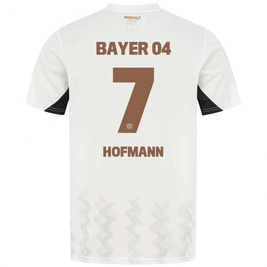 Homem Camisola Jonas Hofmann #7 Preto Branco Alternativa 2024/25 Camisa