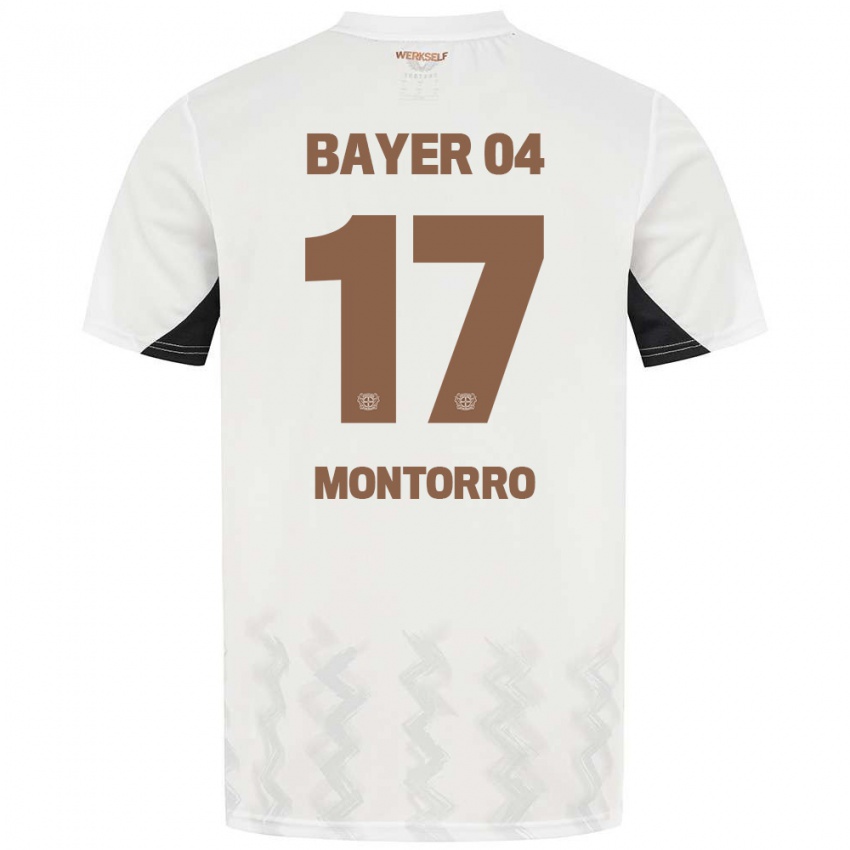 Homem Camisola Josuè Montorro #17 Preto Branco Alternativa 2024/25 Camisa