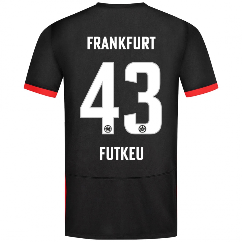 Homem Camisola Noel Futkeu #43 Preto Alternativa 2024/25 Camisa