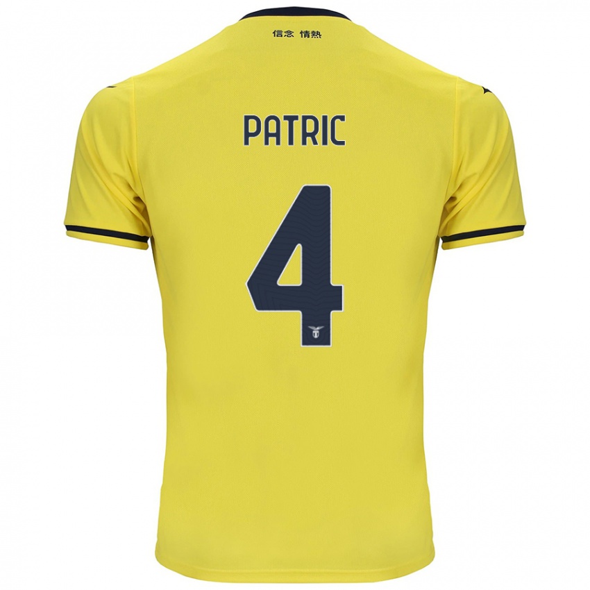 Homem Camisola Patric #4 Amarelo Alternativa 2024/25 Camisa