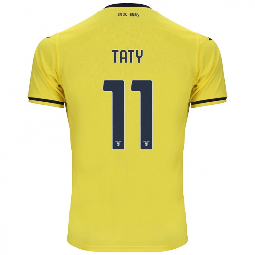 Homem Camisola Taty Castellanos #11 Amarelo Alternativa 2024/25 Camisa