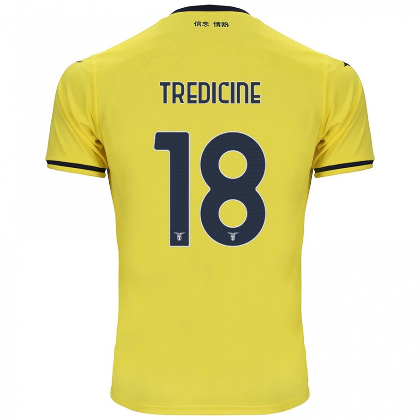 Homem Camisola Manuel Tredicine #18 Amarelo Alternativa 2024/25 Camisa