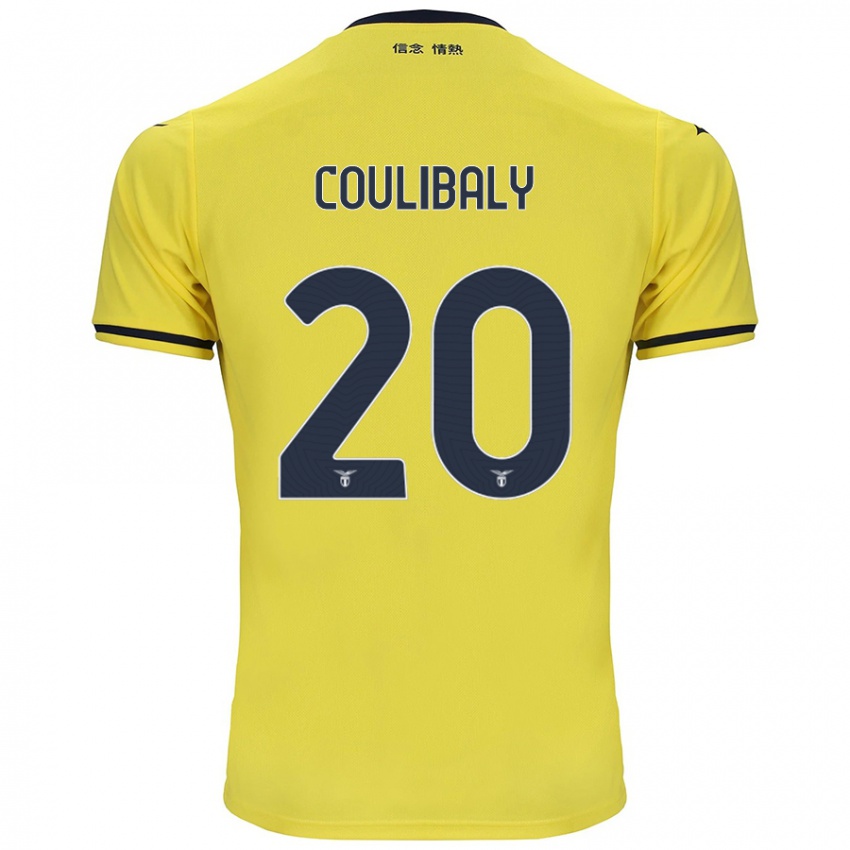 Homem Camisola Larsson Coulibaly #20 Amarelo Alternativa 2024/25 Camisa