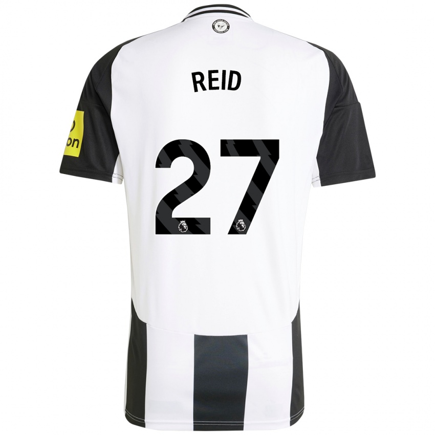 Mulher Camisola Hannah Reid #27 Preto Branco Principal 2024/25 Camisa