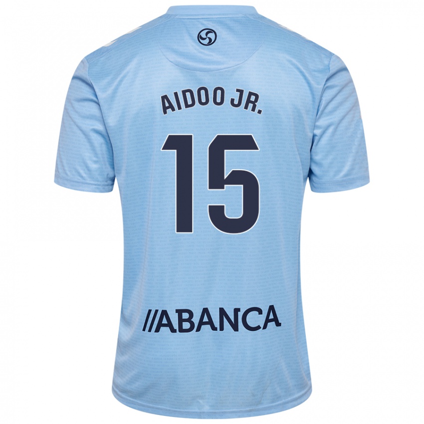 Mulher Camisola Joseph Aidoo #15 Celeiro Azul Principal 2024/25 Camisa