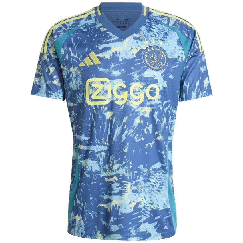 Mulher Camisola Bertrand Traore #20 Amarelo Azul Cinzento Alternativa 2024/25 Camisa