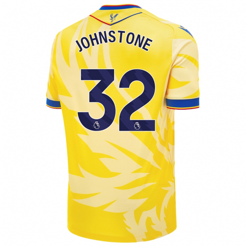 Mulher Camisola Sam Johnstone #32 Amarelo Alternativa 2024/25 Camisa