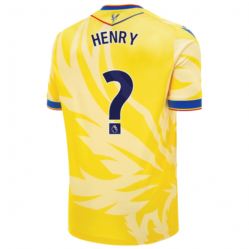 Mulher Camisola Zack Henry #0 Amarelo Alternativa 2024/25 Camisa