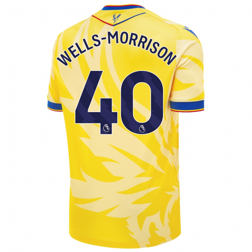 Mulher Camisola Jack Wells-Morrison #40 Amarelo Alternativa 2024/25 Camisa