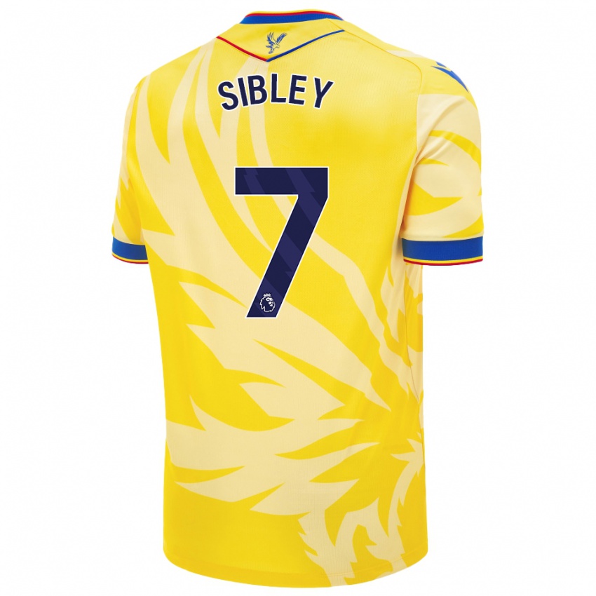 Mulher Camisola Isabella Sibley #7 Amarelo Alternativa 2024/25 Camisa