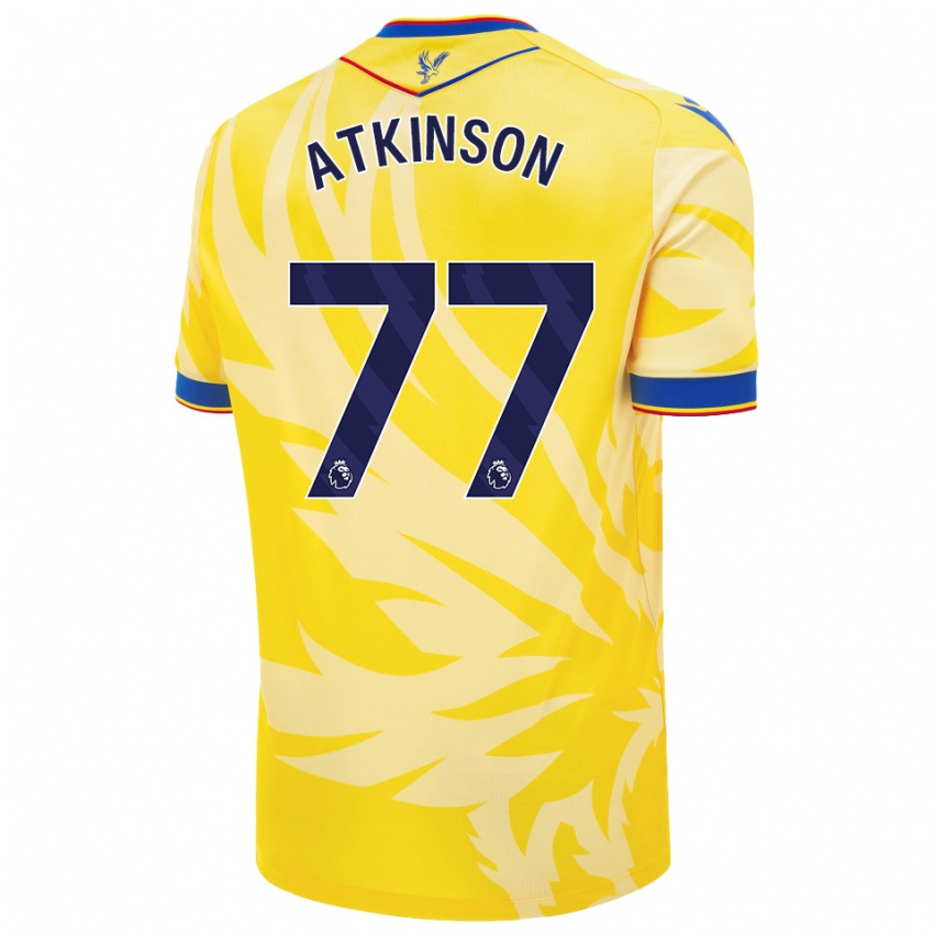 Mulher Camisola Isibeal Atkinson #77 Amarelo Alternativa 2024/25 Camisa