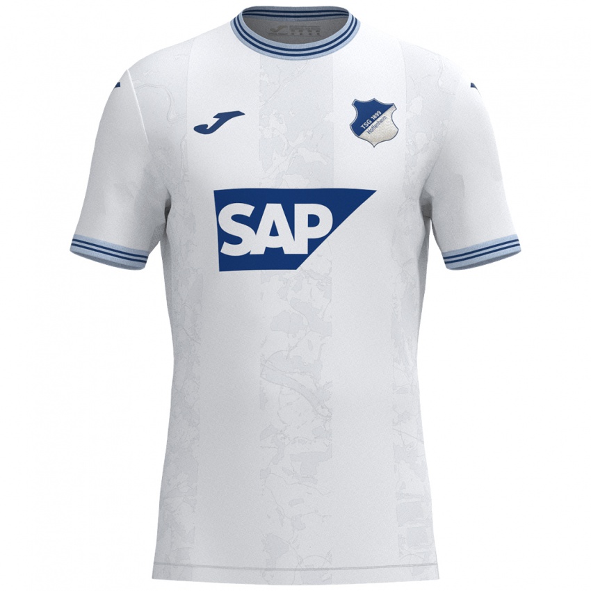 Mulher Camisola Haris Tabakovic #26 Azul Branco Alternativa 2024/25 Camisa