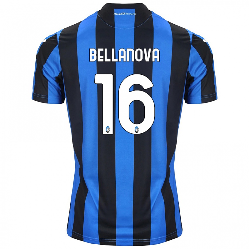 Criança Camisola Raoul Bellanova #16 Azul Preto Principal 2024/25 Camisa