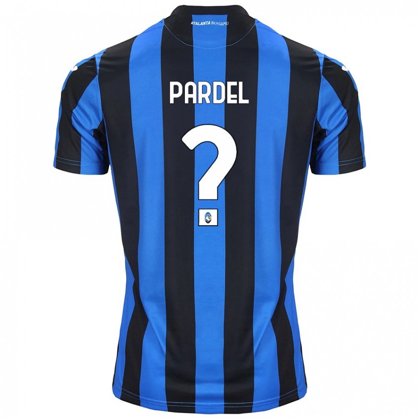 Criança Camisola Piotr Pardel #0 Azul Preto Principal 2024/25 Camisa