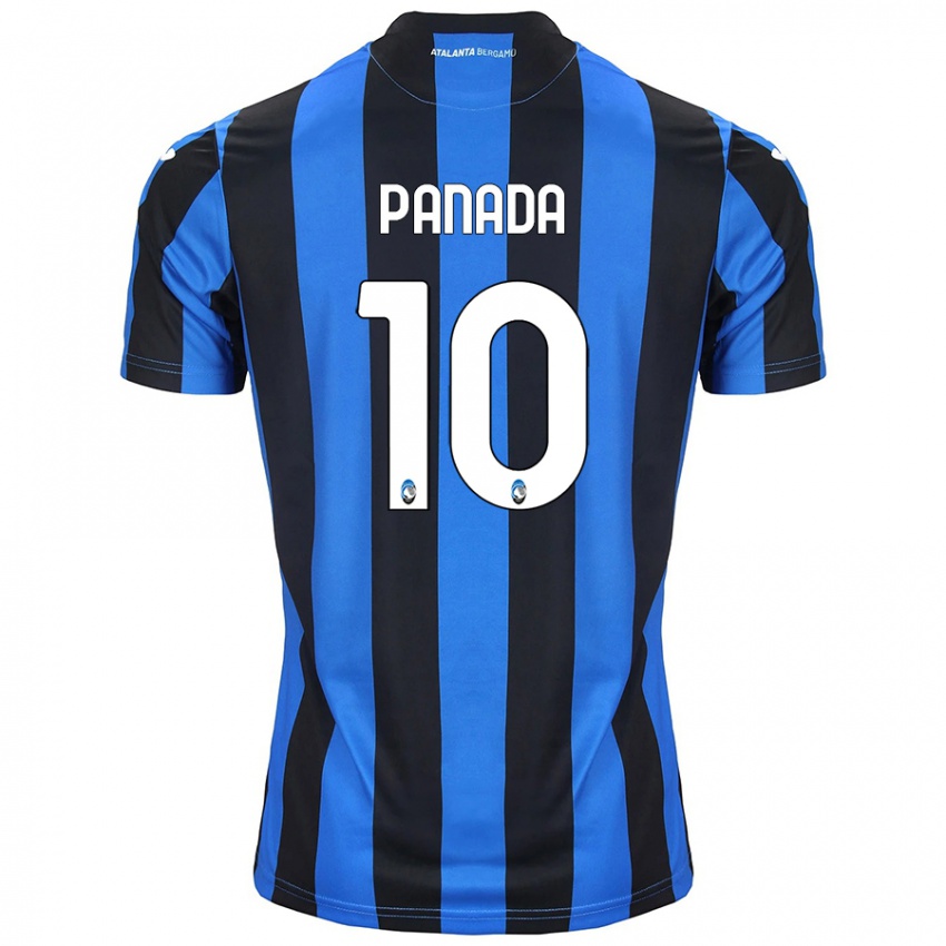 Criança Camisola Simone Panada #10 Azul Preto Principal 2024/25 Camisa