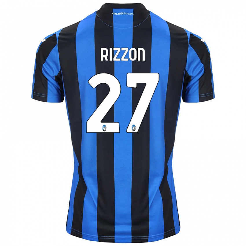 Criança Camisola Giulia Rizzon #27 Azul Preto Principal 2024/25 Camisa