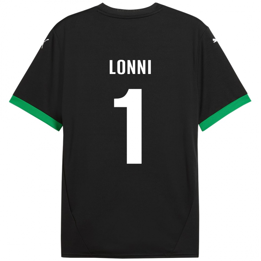 Criança Camisola Lia Lonni #1 Preto Verde Escuro Principal 2024/25 Camisa