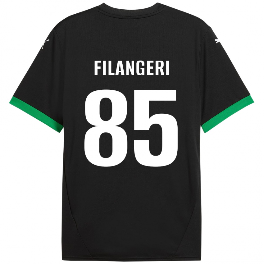 Criança Camisola Maria Luisa Filangeri #85 Preto Verde Escuro Principal 2024/25 Camisa