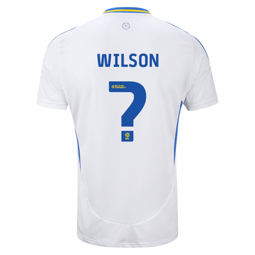 Criança Camisola Marley Wilson #0 Azul Branco Principal 2024/25 Camisa