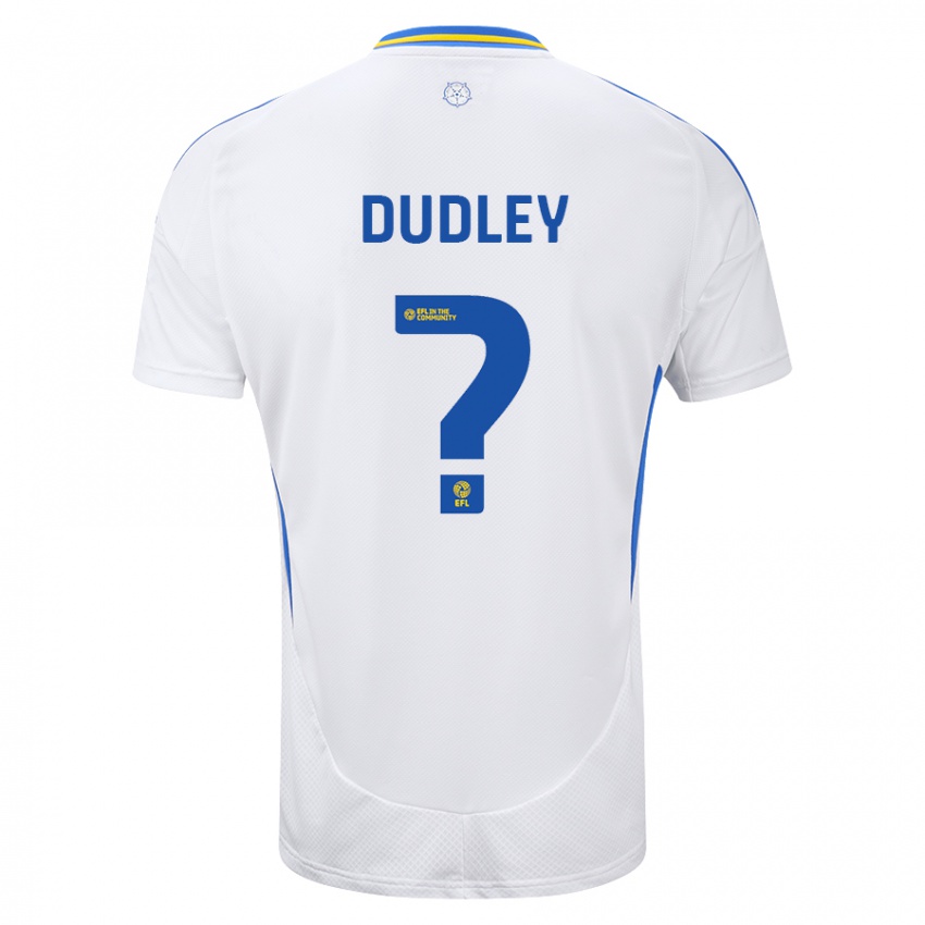 Criança Camisola Louie Dudley #0 Azul Branco Principal 2024/25 Camisa