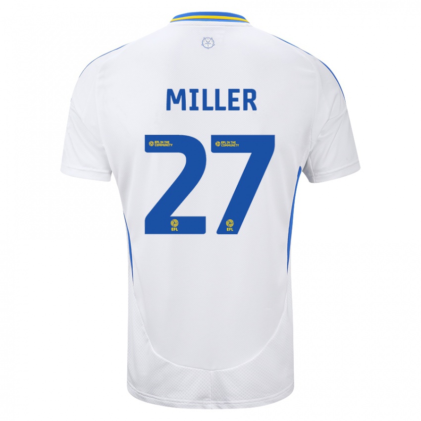 Criança Camisola Amari Miller #27 Azul Branco Principal 2024/25 Camisa