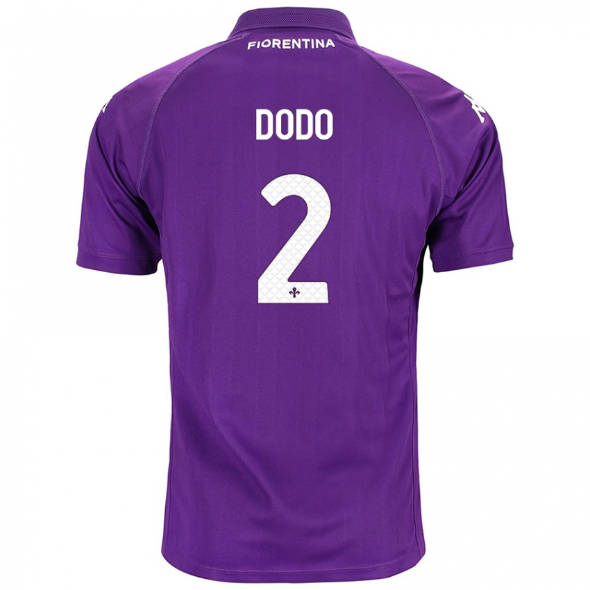 Criança Camisola Dodô #2 Roxo Principal 2024/25 Camisa