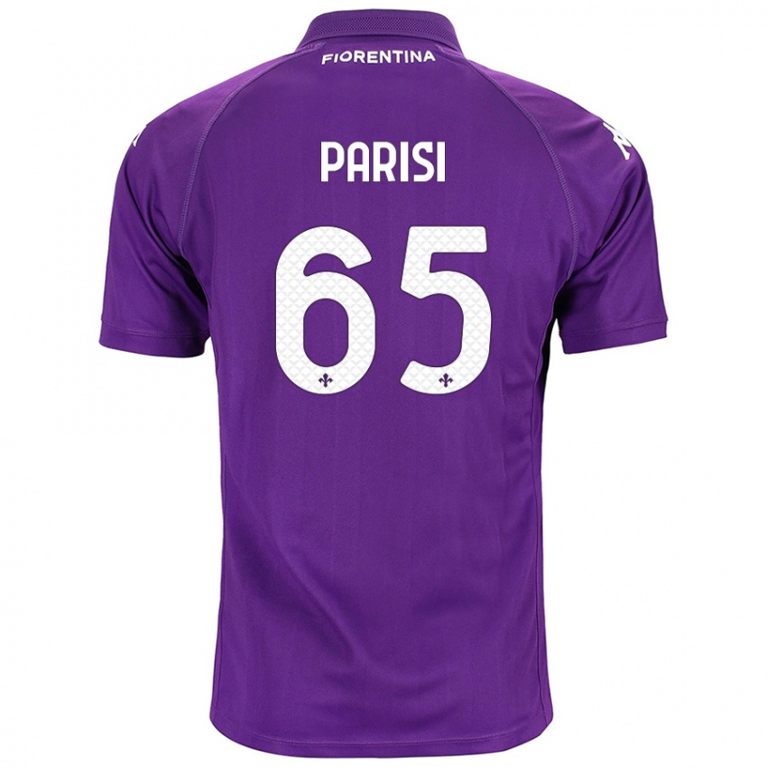 Criança Camisola Fabiano Parisi #65 Roxo Principal 2024/25 Camisa