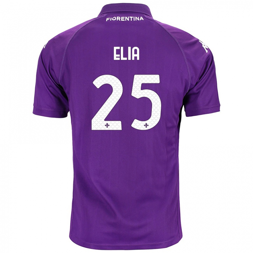 Criança Camisola Mirko Elia #25 Roxo Principal 2024/25 Camisa